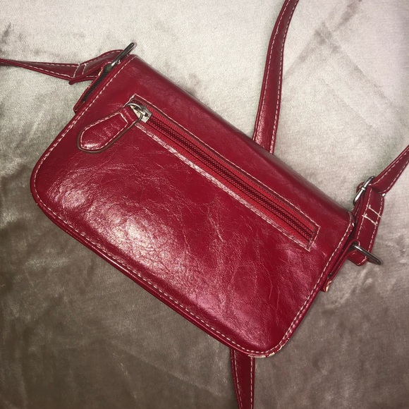 Small Red Purse/Handbag - Picture 3 of 6